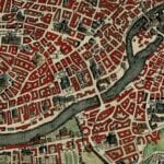 Rome 1721 Antique Map