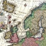 Europe 1730 Antique Map