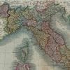 Italy 1799 Antique Map