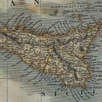 Italy 1799 Antique Map