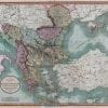 The Balkans 1801 Antique Map