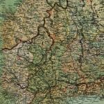 Finland 1881 Antique Map