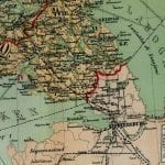 Finland 1881 Antique Map