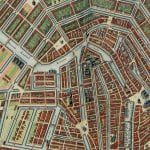 Amsterdam 1688 Antique Map