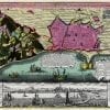 Barcelona Antique Map