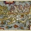 Iceland 1608 Antique Map