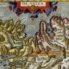 Iceland 1608 Antique Map