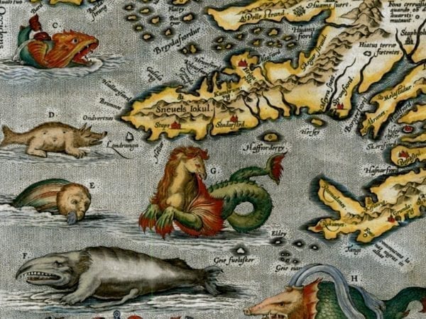 Iceland 1608 Antique Map