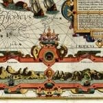 Africa 1596 Antique Map