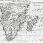South Africa 1730 Antique Map