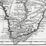 South Africa 1730 Antique Map