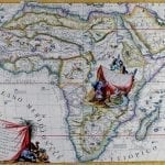Africa 1692 Antique Map