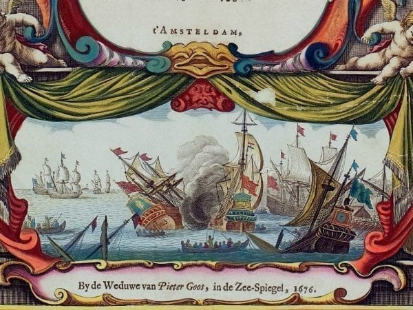 De Zee Atlas Cover Antique Map