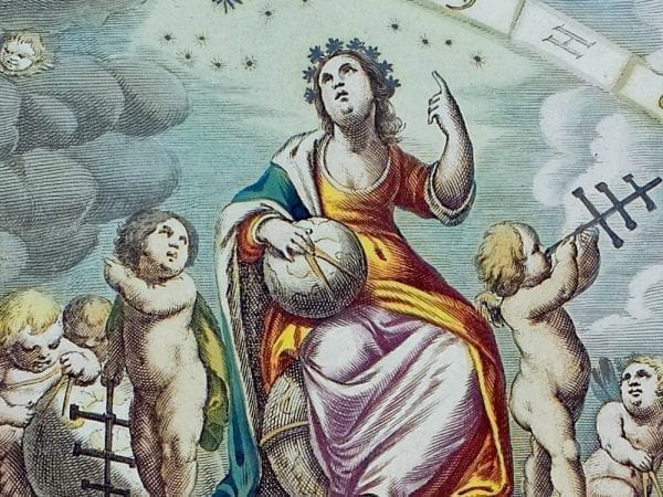 De Zee Atlas Cover Antique Map