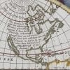 Wells World Map 1700 Antique Map