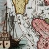 Magellan's Voyage 1700 Antique Map