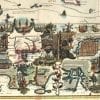 Chatelain World Map 1719 Antique Map