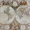Senex World Map 1721 Antique Map