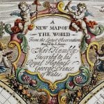 Senex World Map 1721 Antique Map