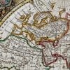 Senex World Map 1721 Antique Map