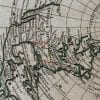 Northern Hemisphere 1741 Antique Map