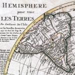 Southern Hemisphere 1741 Antique Map