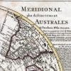 Southern Hemisphere 1741 Antique Map