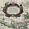 Blaeu World Map 1635 Antique Map