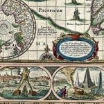 Blaeu World Map 1635 Antique Map