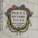 The South Pole 1638 Antique Map
