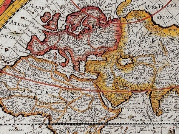 Boisseau World Map 1646 Antique Map