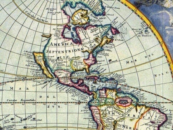 De Ram World Map 1683 Antique Map