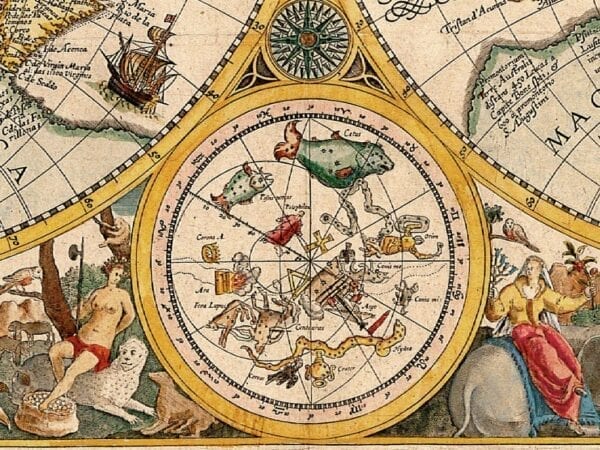 Vintage Plancius World Map 1599 vintage-plancius-world-map-1599