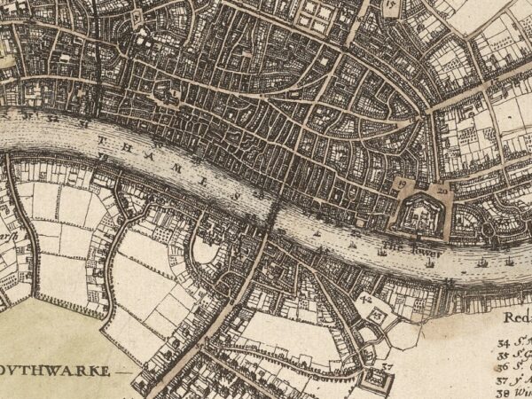 Vintage Map of London