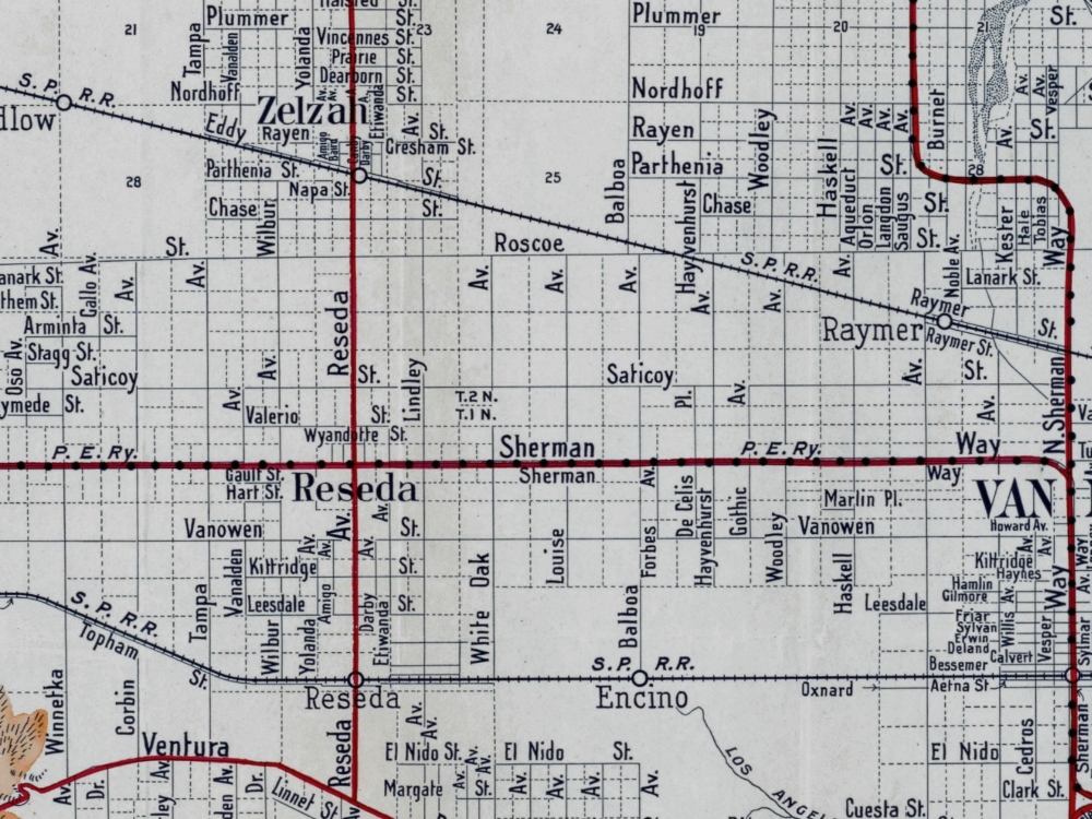 Vintage Map of the San Fernando - CY126 2