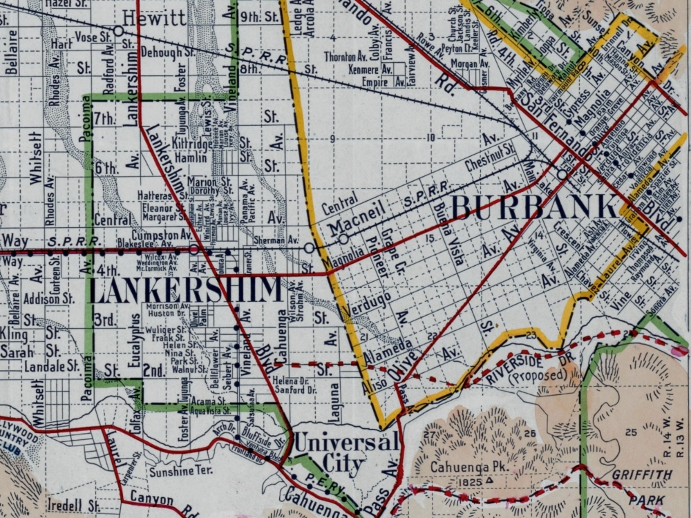 Vintage Map of the San Fernando - CY126 3