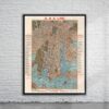 Vintage Map of Sydney 1905 Antique Map