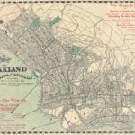 California 1906 Antique Map